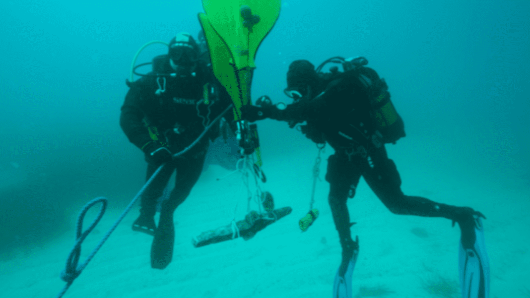 scuba diving sub archeologia