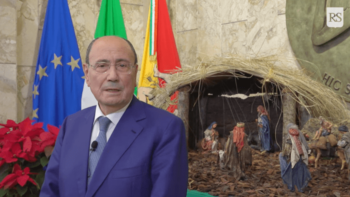 VIDEO | Natale 2023, gli auguri del presidente della Regione Schifani ai siciliani